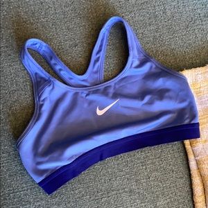 Nike dri fir sports bra